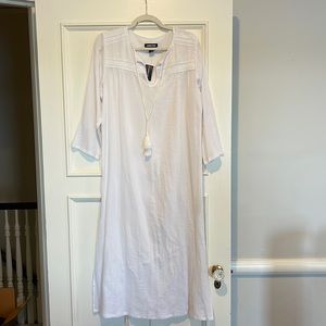 Lands End Gauzy cover-up. Size small